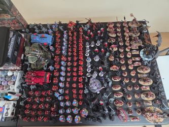 Warhammer painted and unpainted lot