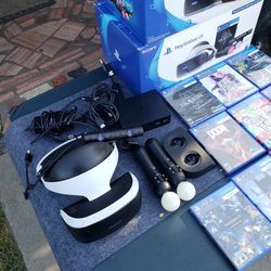 I have 3 VR Playstatio 4 Pro Or PS4 VR Glasses Bundles Not Just with Camara But With everything all Bundles set It come. Used $140! No box or New In N