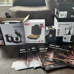 Food Processor Grill Mats Lemon Squeezer Electric Stand Mixer 