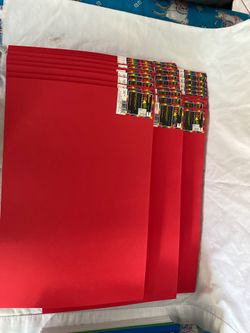 Foamies Sheet 27 Red 12 x 18 NEW
