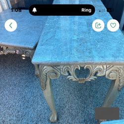 Entrance marble table