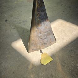 Custom Made Steel And Brass Gong Bell