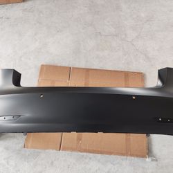 For 2017 2020 2023 Tesla Model 3 2021 2022 Rear Bumper Cover with Sensor Holes 2018 2019