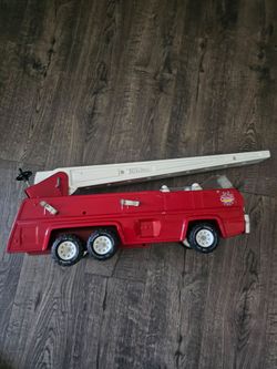 Late 1960s Large Metal Tonka Fire Truck Model #32203