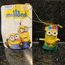 Despicable Me Hula Dave Christmas Ornament 2”