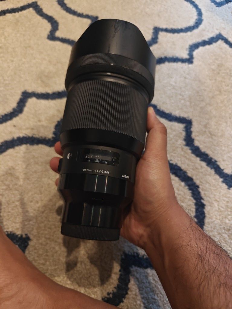 Sigma 85mm 1.4
