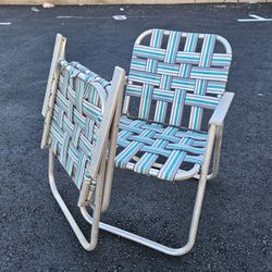 Vintage Folding Lawn Chairs 