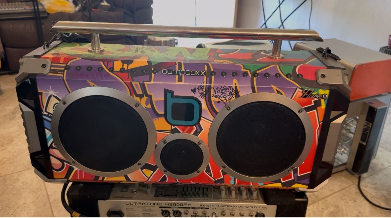 Bumpboxx Flare8 Bluetooth Boombox Speaker