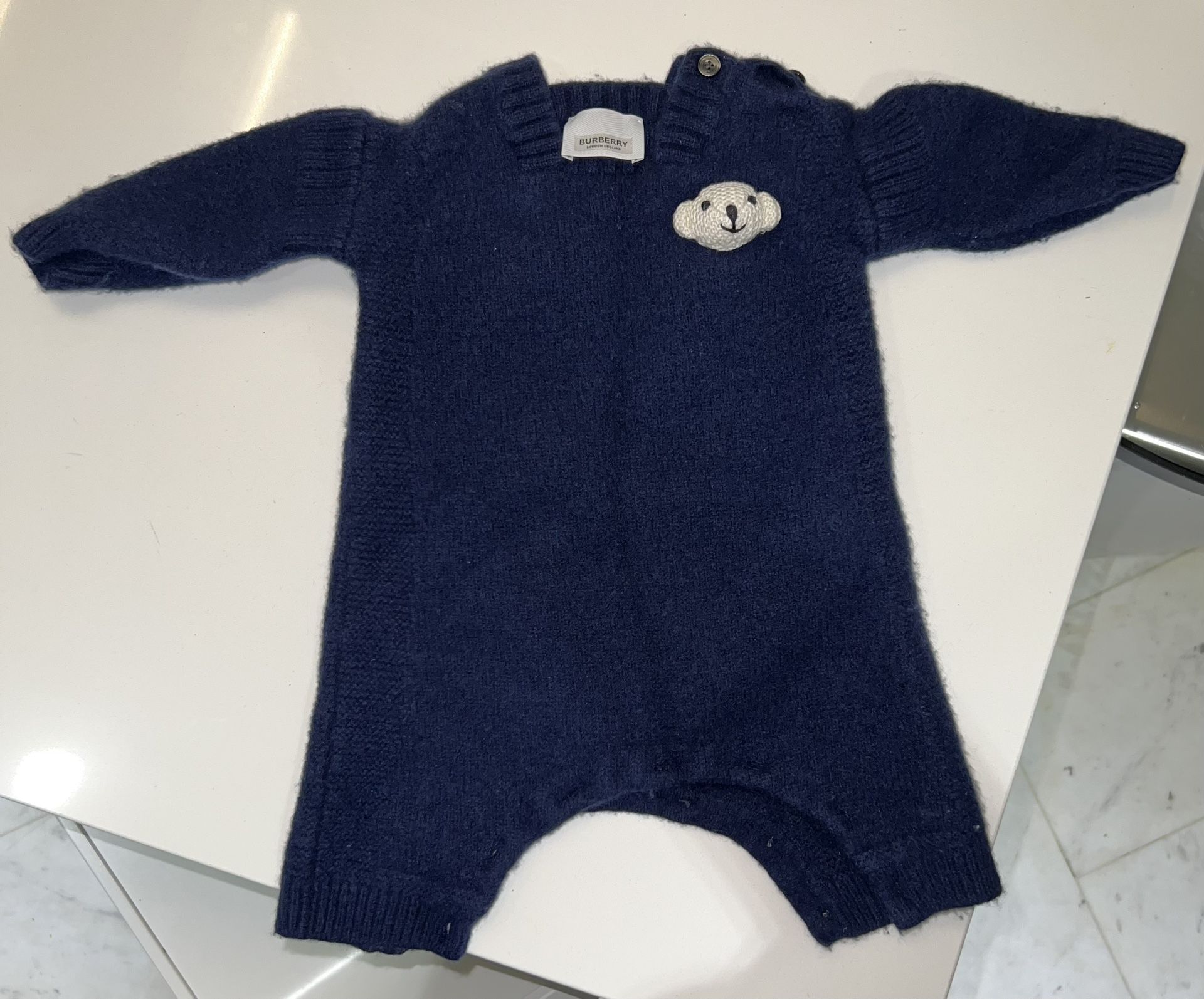 Baby Burberry Romper 6 Month