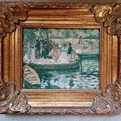 Brushstrokes Reproduction- Pierre-Auguste Renoir
La Grenouillère 