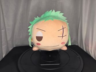 One Piece Roronoa Zoro Lay Down Plush Vol 1 12" Anime Toy (Round1 Exclusive)
