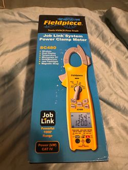 Job link Fieldpiece SC480 multimeter $300.00