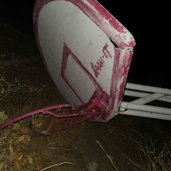 Basketball Hoop And Pole