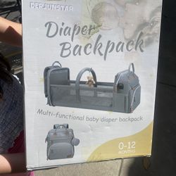 Brand New Diaper Backpack 