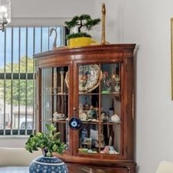 Corner China Cabinet
