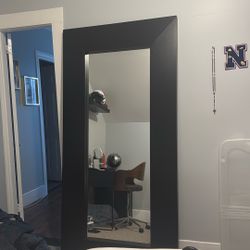 Black Large Mirror
