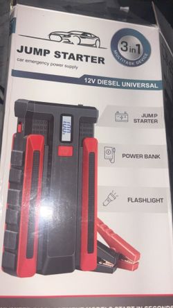 Portable wireless car jumper