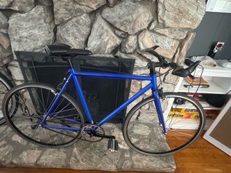 Fyxation Single Speed Pixel Bike Blue