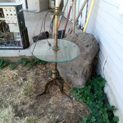 Antique Brass Table
