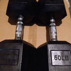 50 *2 LBS DUMBBELLS