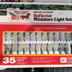 Vintage Reflector Lights 