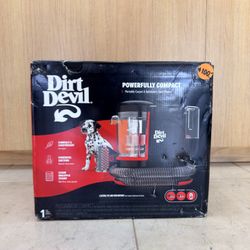 DIRT DEVIL POWERFULLY COMPACT PORTABLE CARPET & UPHOLSTERY SPOT CLEANER 
