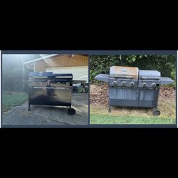 Refurbished Bbq/flat Top Grill 