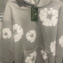 Grey Denim Tears Hoodie