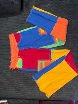 Y2K Patchwork Denim Jeans