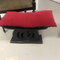 Asian/African  Small Wood Stool