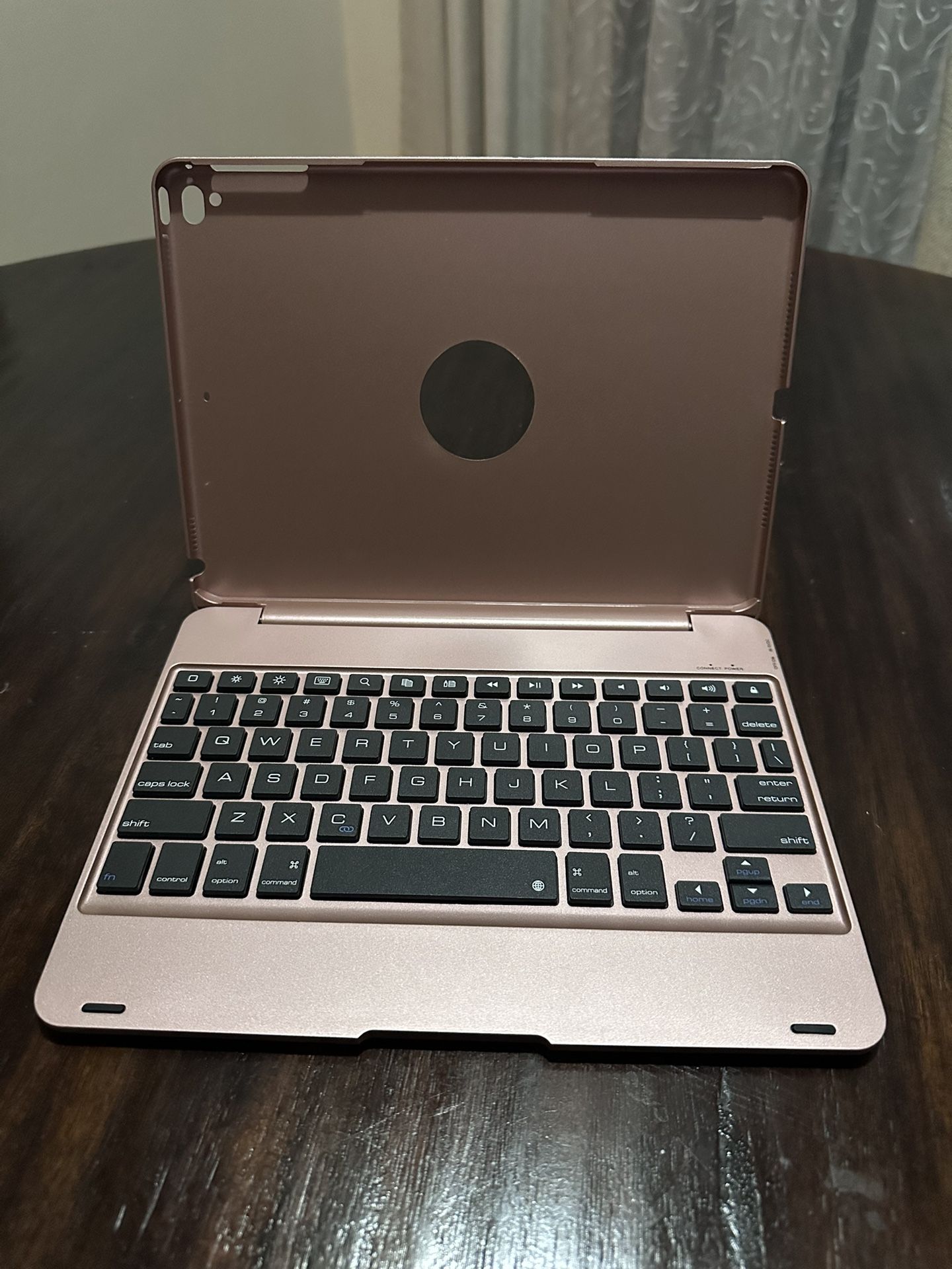 Rose gold IPad 9th Wireless Keyboard Case
