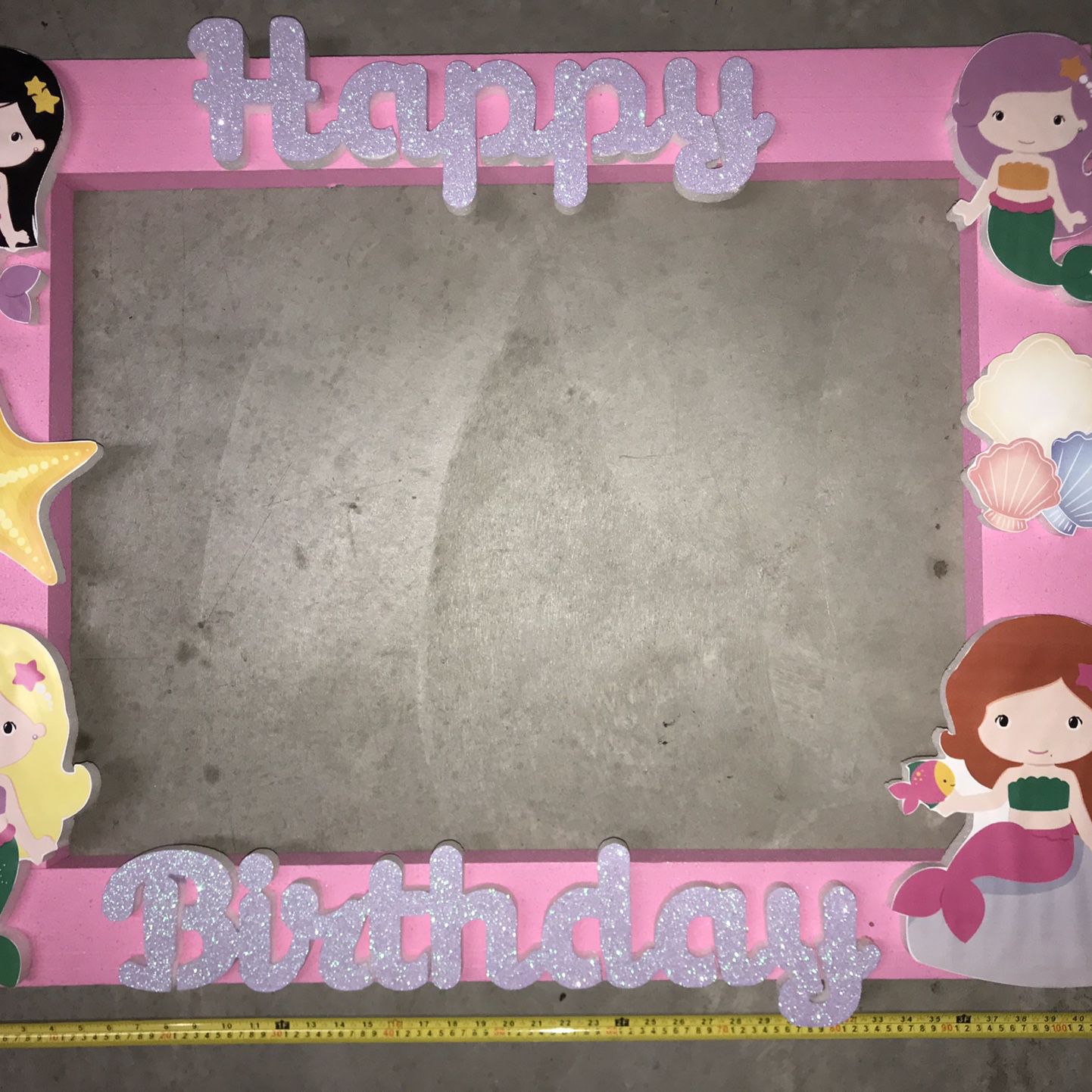 Birthday Photo Booth Picture Frame