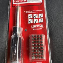 Craftsman 33 Piece Screwdriver Set