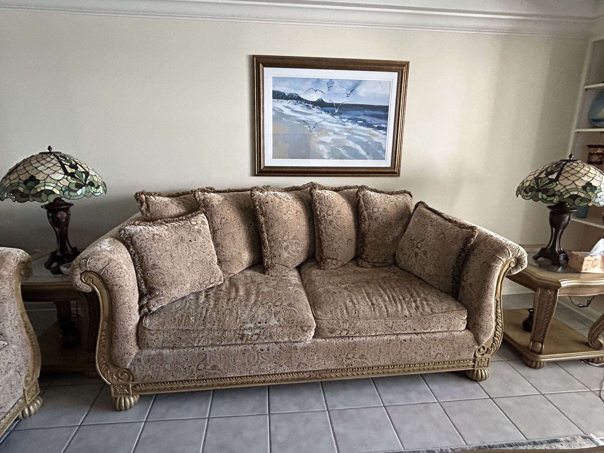 Sofa and Love Seat 