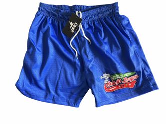CRISPY NYC World Wide Crisp League Men’s Large Mesh Shorts (Waist 34-46) BUNDLE FOR BETTER DEALS! NWT