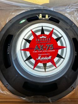 Eminence AX-75 12” 75W 16 Ohm Guitar Speaker for Marshall SPKR-91004
