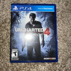 Uncharted 4 PS4 Like New