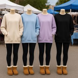 Oversized Sweaters Sizes S-2XL 