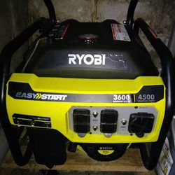 3500 W Ryobi generator