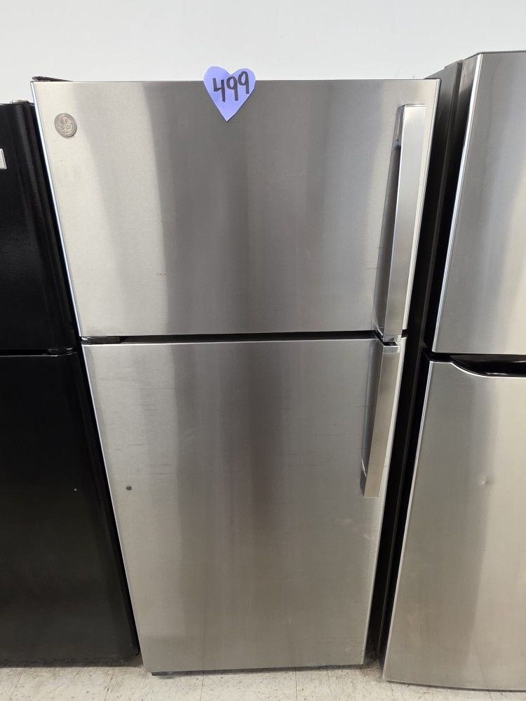 Top Freezer Refrigerator Used In Good Condition With 90days Warranty From $399 Up To $550