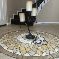 Lamp , Coffee Table And Clothes And Jewelry Rack For Men 