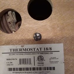 Thermostat 18/8 Brown