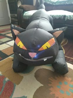 Inflatable Halloween Cat $30 Firm