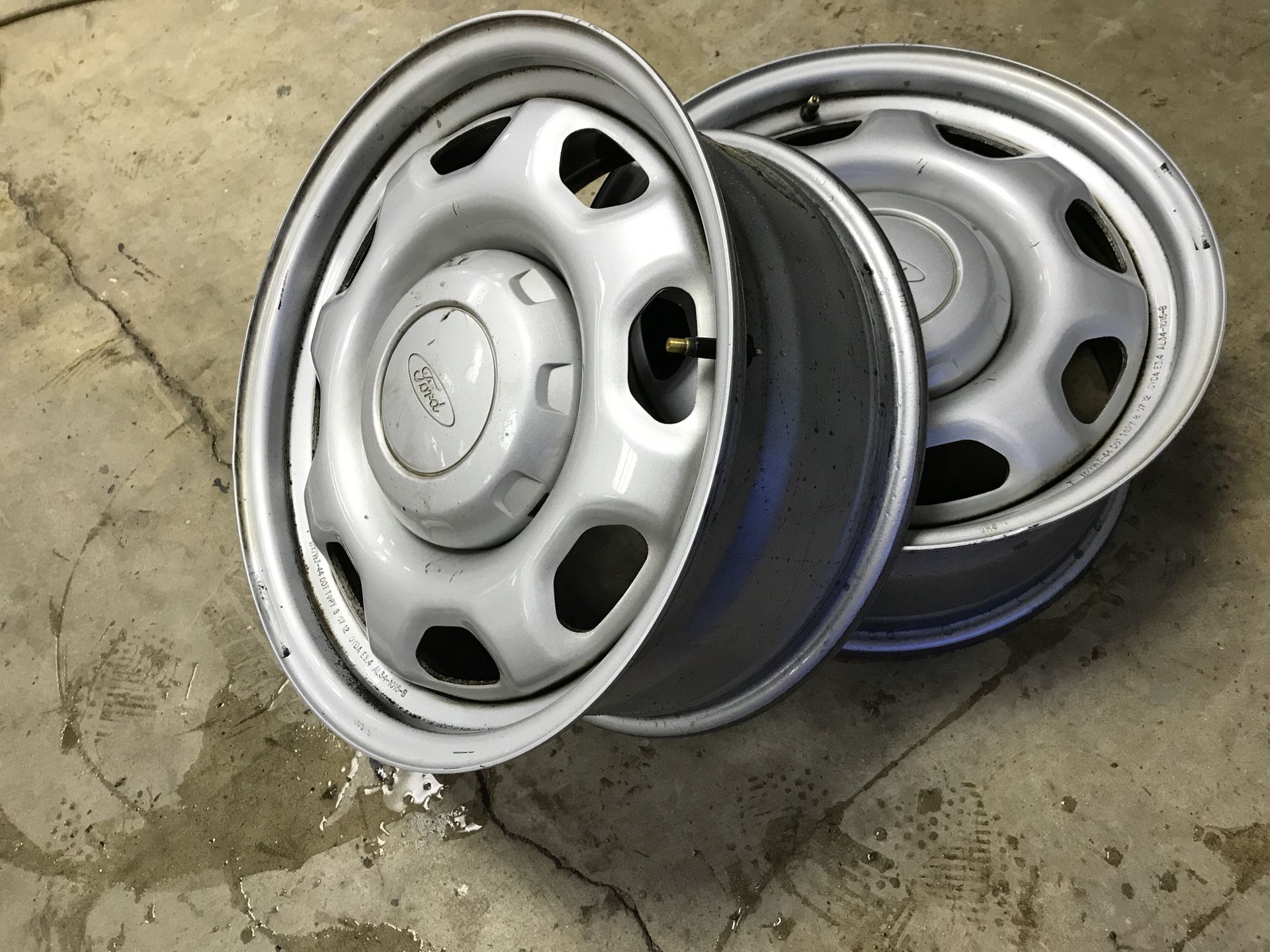 (4) 2010-2019 Ford F-150 17” Wheels + Ford Center Caps
