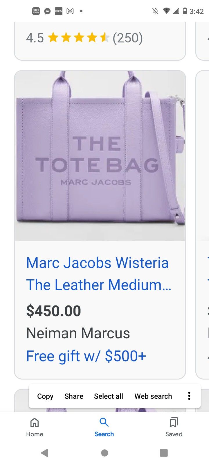 Marc Jacobs New Tote Bag