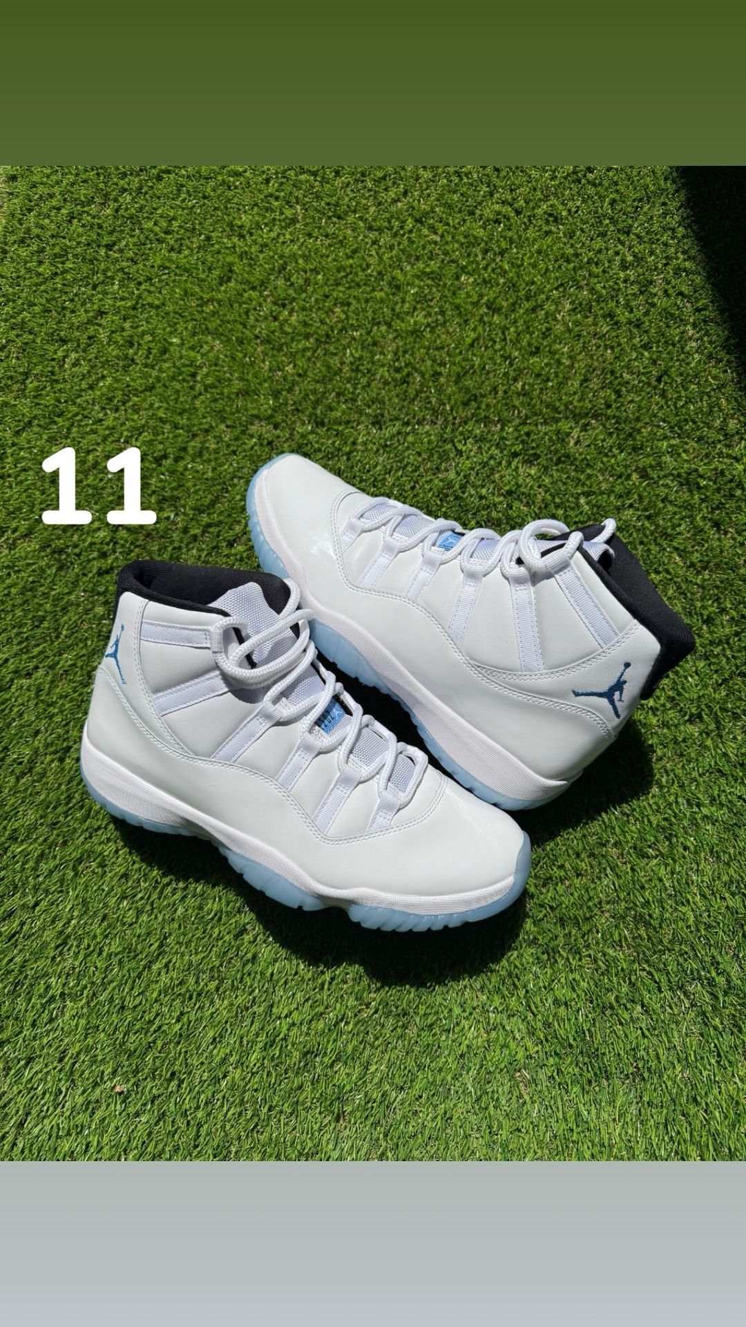Jordan 11 Legend Blue Size 11