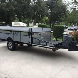 Pop-Up Toy Hauler Camper
