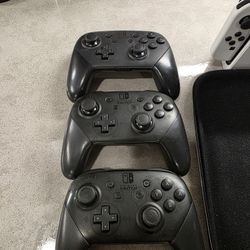 Switch Pro Controllers X3