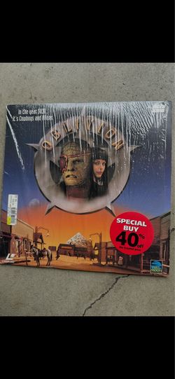 Oblivion Movie  laser disk  Classic 1994 On Video