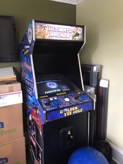 Full Size Like New Ultimate Arcade Legends Loaded W/100 1980’s Arcade Popular Games